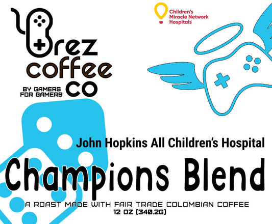 BREZ Coffee Co. and Extra Life Launch Champions Blend to Benefit Johns Hopkins All Children’s Hospital