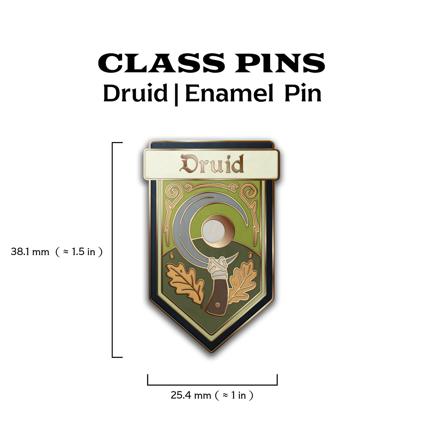 Class Pin - Druid