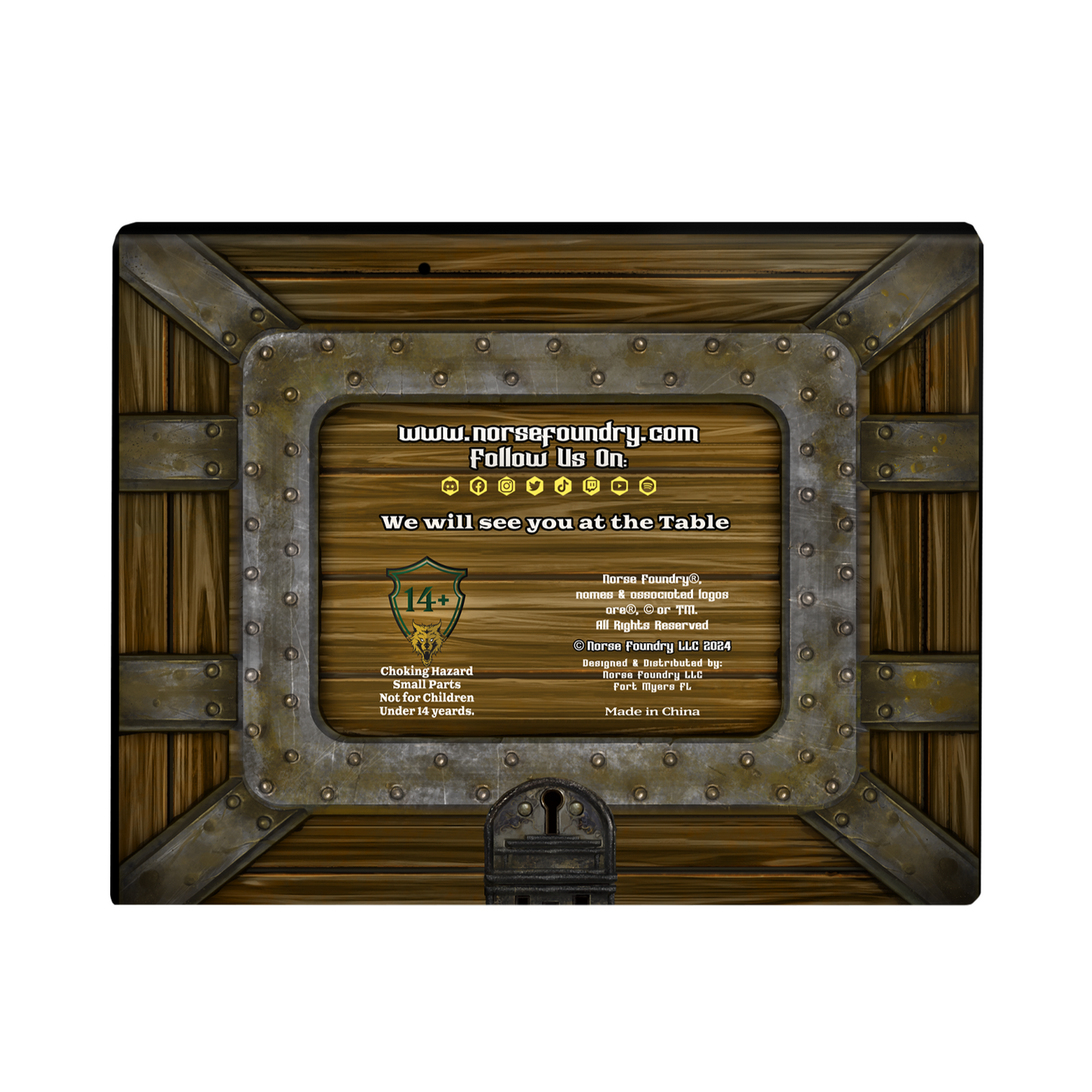 Pirate Dice - Shipwreck Treasures 7 Piece RPG set Alloy Metal Dice