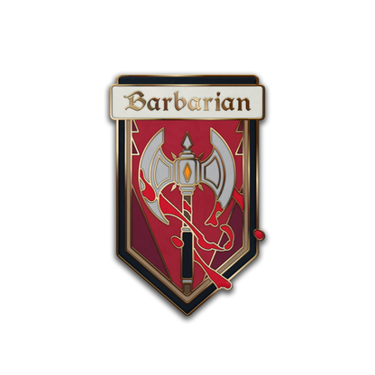 Class Pin - Barbarian