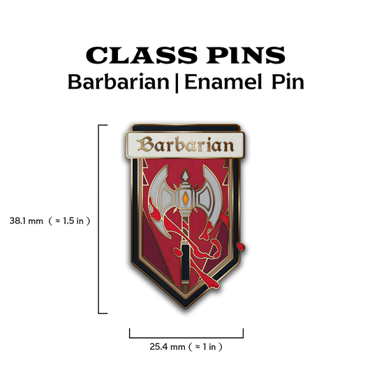 Class Pin - Barbarian