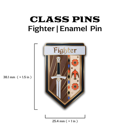 Class Pin - Fighter