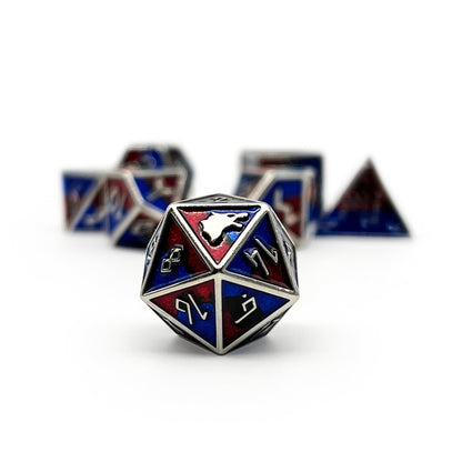 Geri - Norse Themed Metal Dice Set