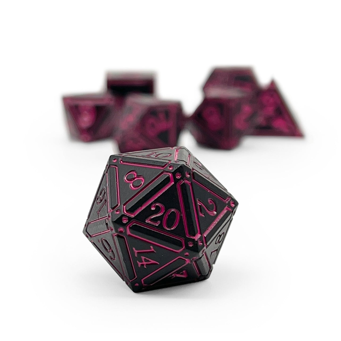 Ironworks - Arcane Eye 7 Piece RPG set Alloy Metal Dice