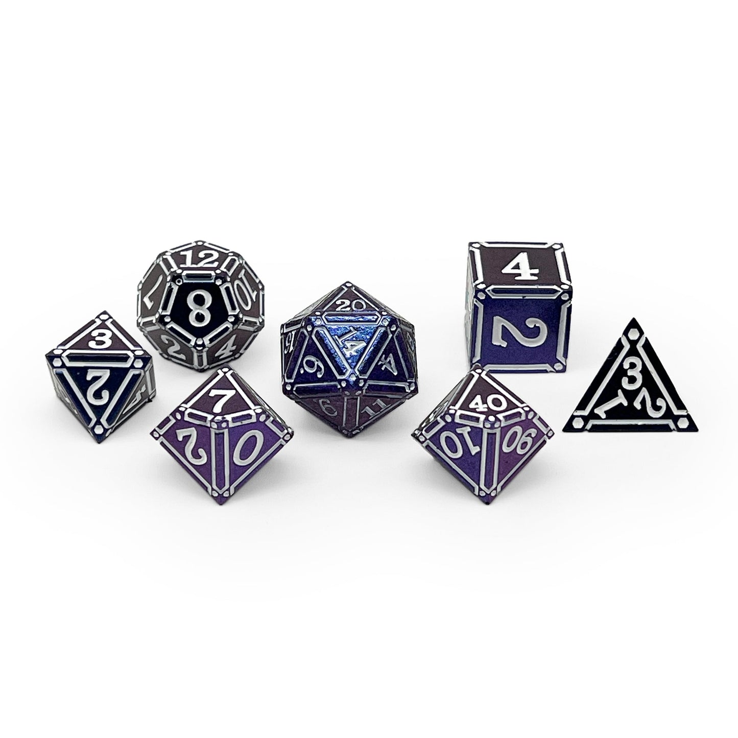 Ironworks - Chalice 7 Piece RPG set Alloy Metal Dice