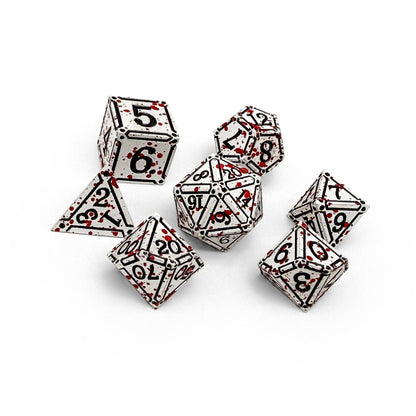Ironworks - Dex 7 Piece RPG set Alloy Dice