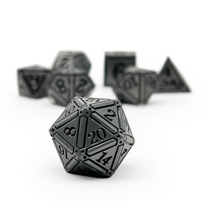 Ironworks - Holy Avenger 7 Piece RPG set Alloy Metal Dice
