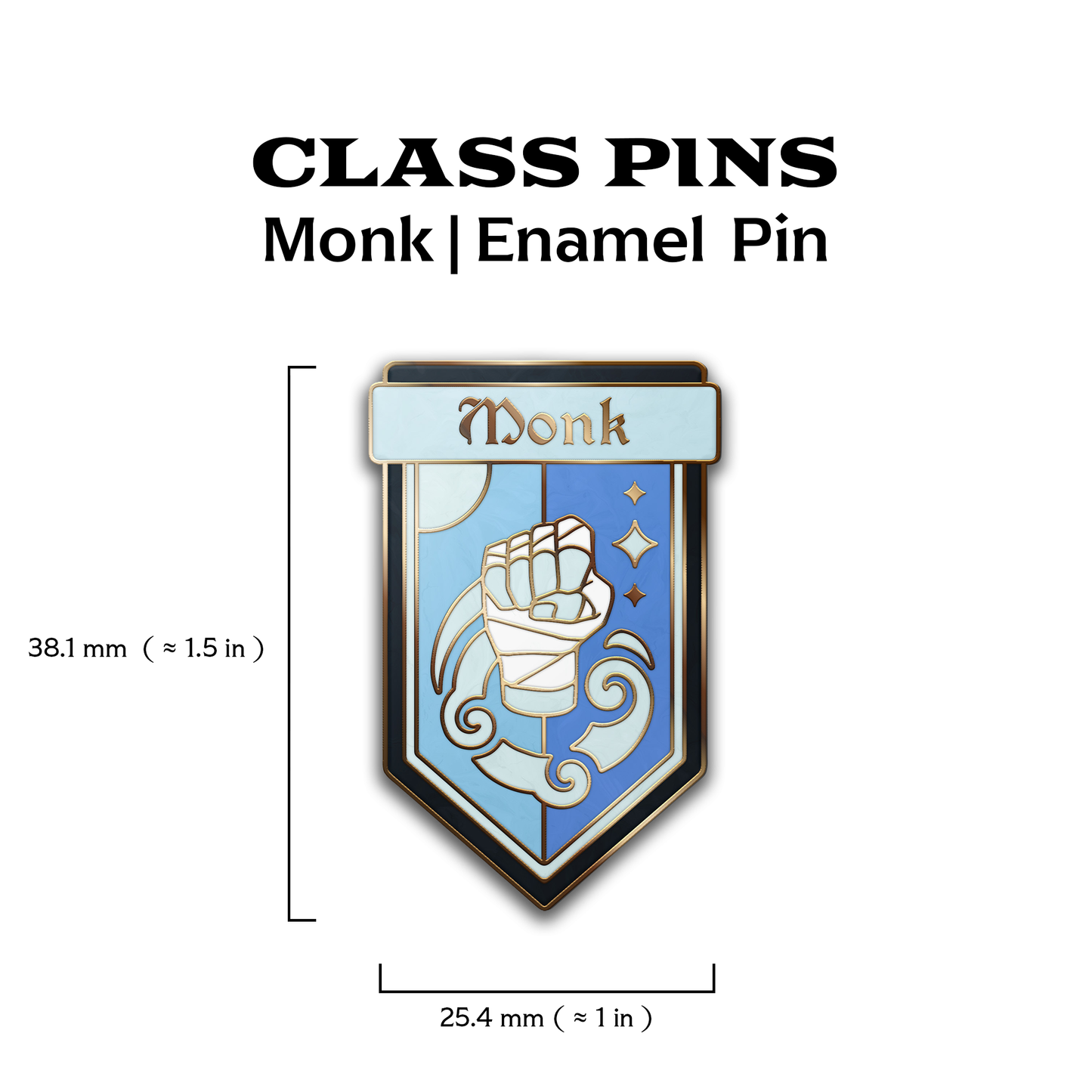 Class Pin - Monk