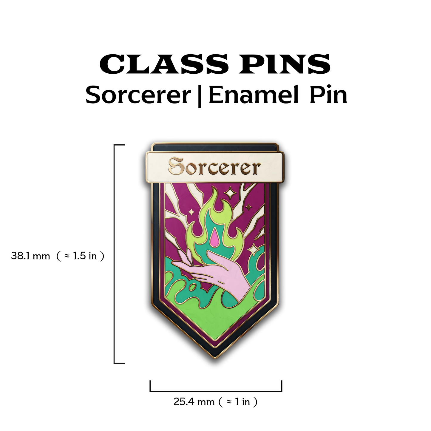 Class Pin - Sorcerer