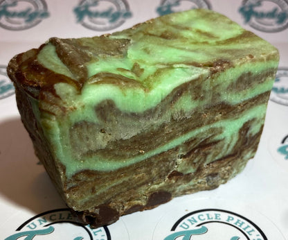 Vegan Mint Chocolate Chip Fudge